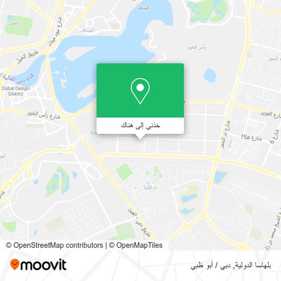 خريطة بلهاسا الدولية
