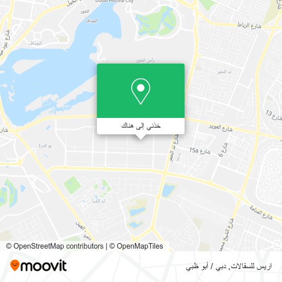 خريطة اريس للسقالات