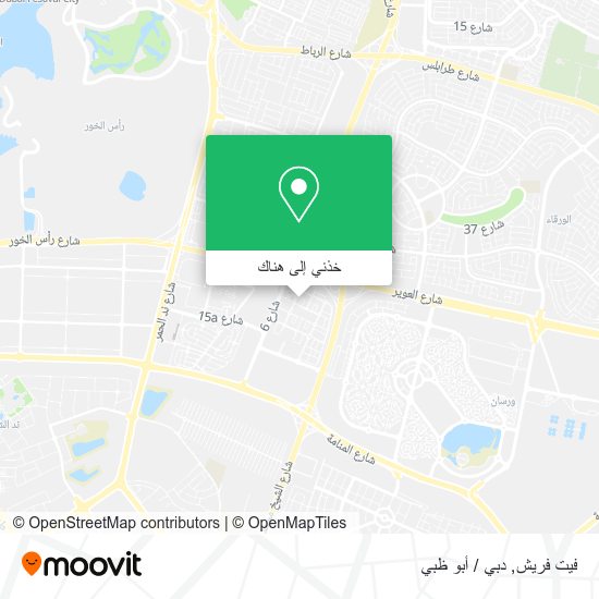 خريطة فيت فريش
