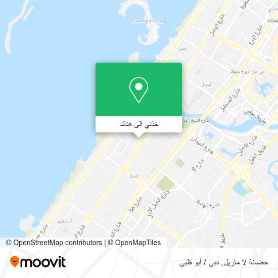 خريطة حضانة لا ماريل