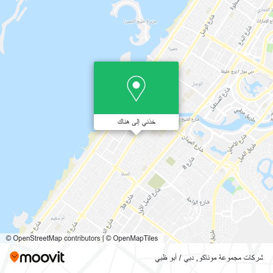 خريطة شركات مجموعة موناكو