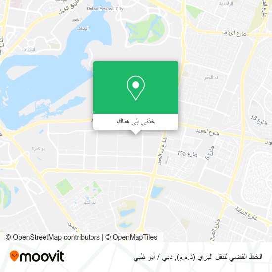 خريطة الخط الفضي للنقل البري (ذ.م.م)