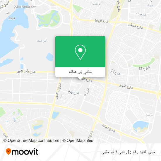 خريطة مبنى الفهد رقم :1