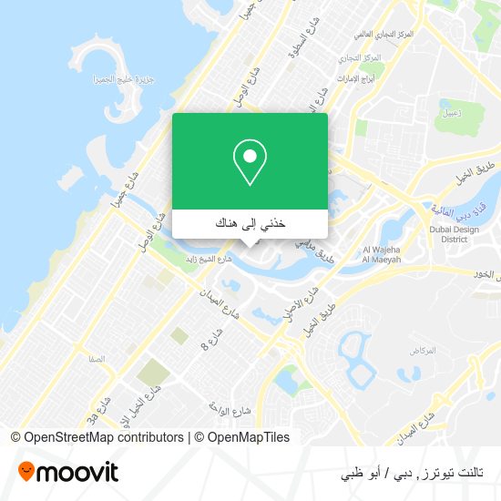 خريطة تالنت تيوترز