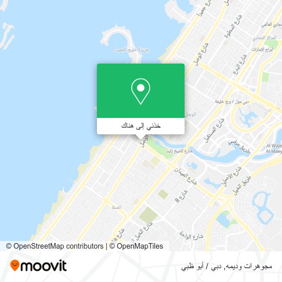 خريطة مجوهرات وديمه