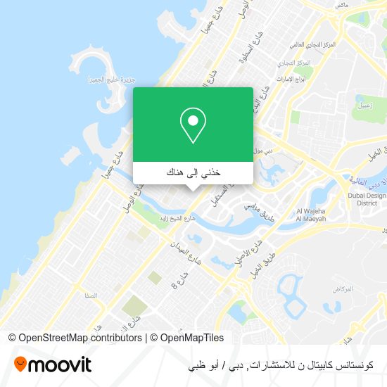 خريطة كونستانس كابيتال ن للاستشارات