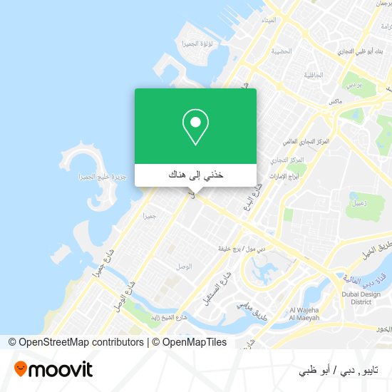 خريطة تايبو