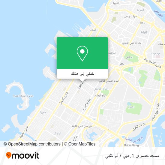 خريطة مسجد خضري 1
