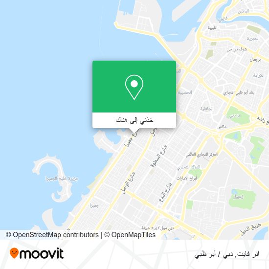 خريطة انر فايت