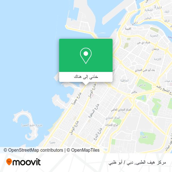 خريطة مركز هيف الطبى