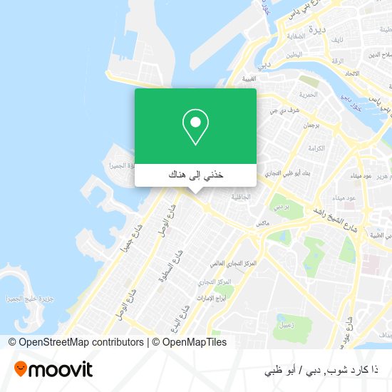 خريطة ذا كارد شوب