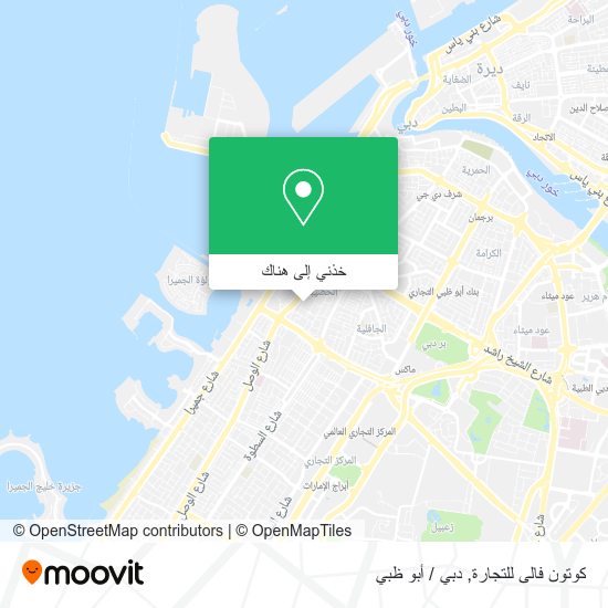 خريطة كوتون فالى للتجارة