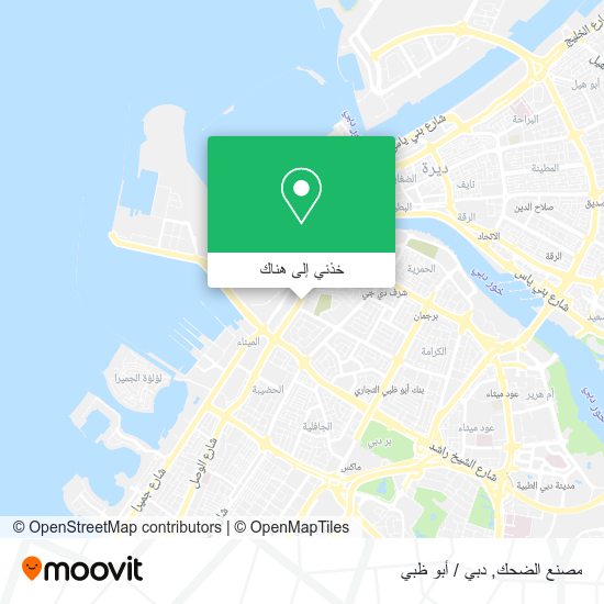 خريطة مصنع الضحك