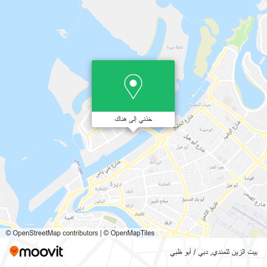 خريطة بيت الزين للمندي