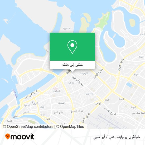 خريطة خياطون يونيفيت