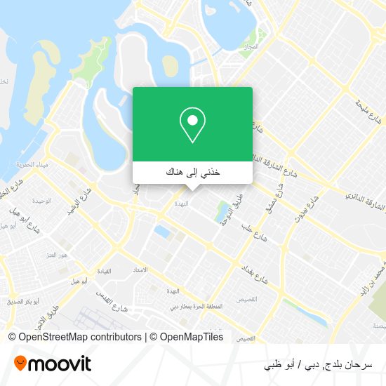 خريطة سرحان بلدج