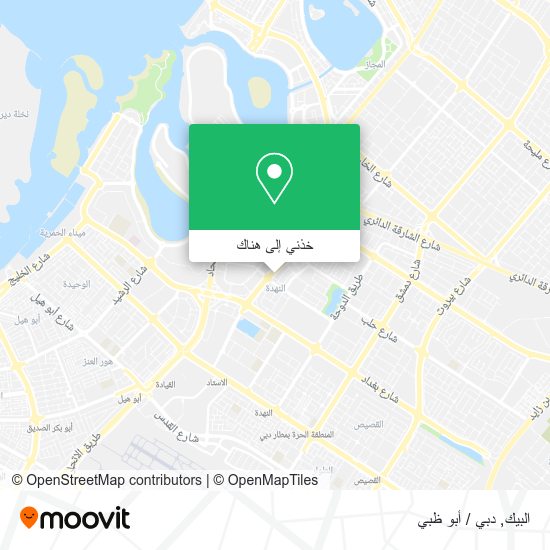 خريطة البيك