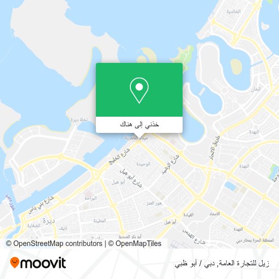 خريطة زيل للتجارة العامة