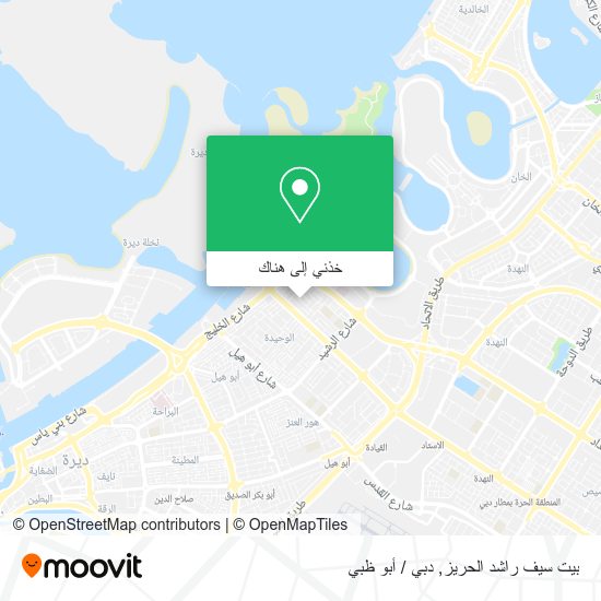 خريطة بيت سيف راشد الحريز