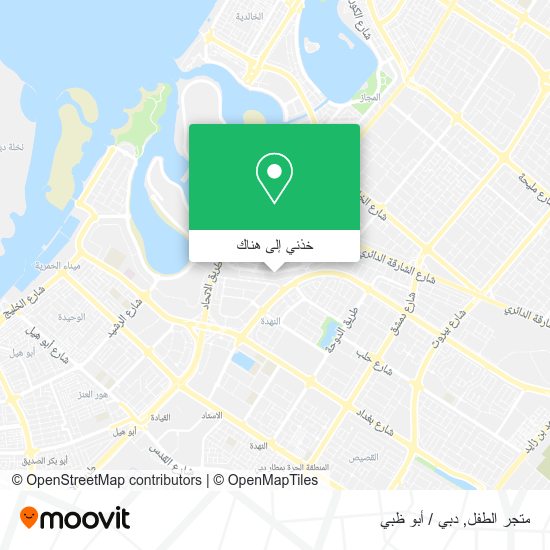 خريطة متجر الطفل