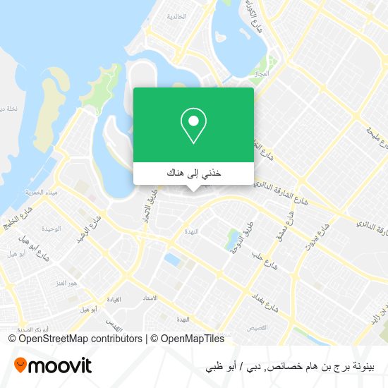 خريطة بينونة برج بن هام خصائص