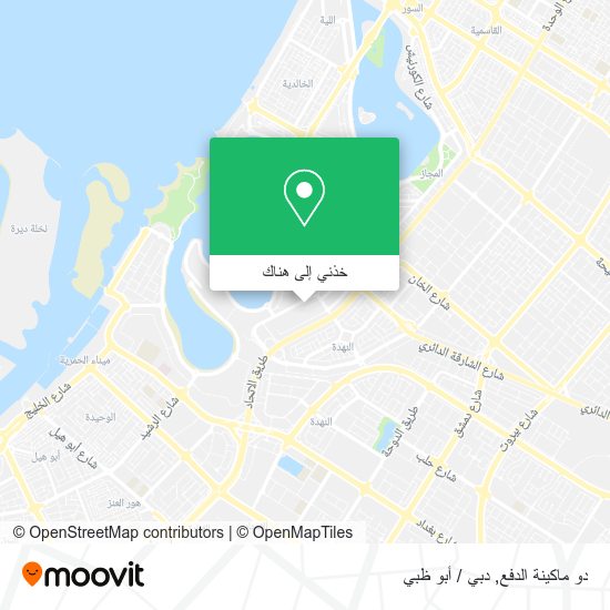 خريطة دو ماكينة الدفع