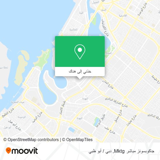 خريطة جاكوبسونز مباشر Mktg