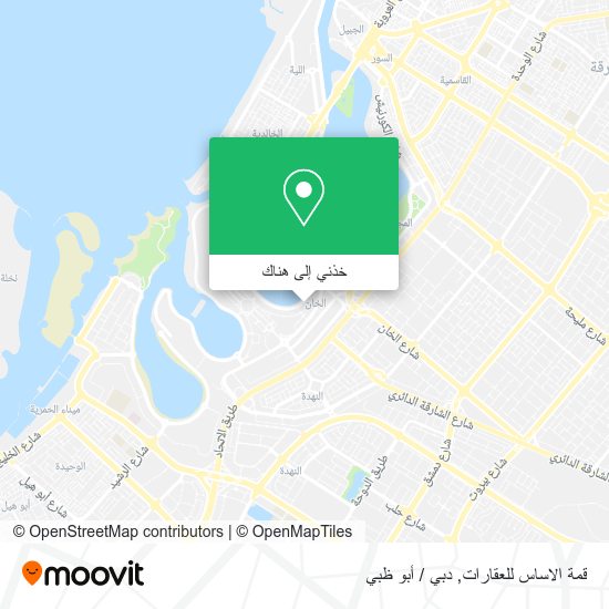 خريطة قمة الاساس للعقارات