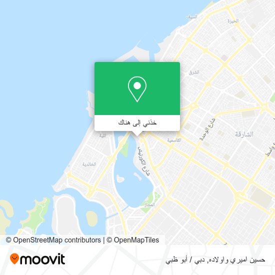 خريطة حسين اميري واولاده