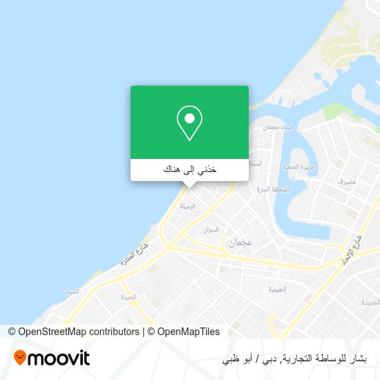 خريطة بشار للوساطة التجارية