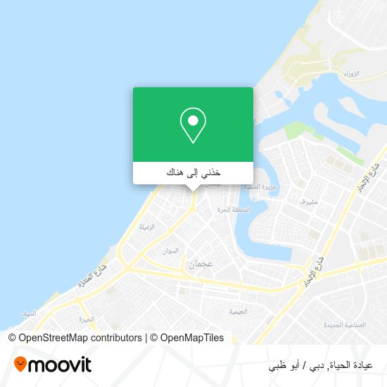 خريطة عيادة الحياة