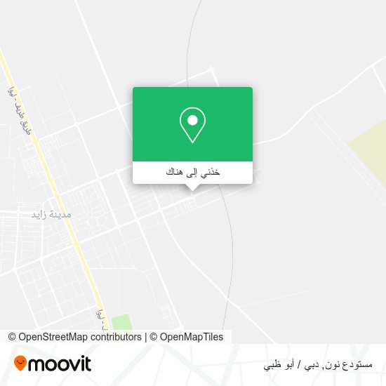 خريطة مستودع نون