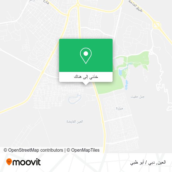 خريطة العين