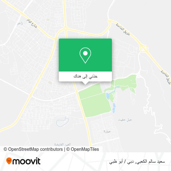 خريطة سعيد سالم الكعبي