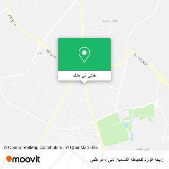 خريطة ريحة الورد للخياطة النسائية