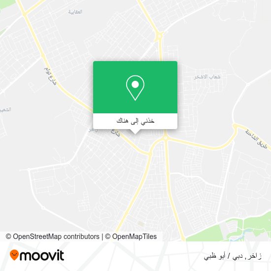 خريطة زاخر