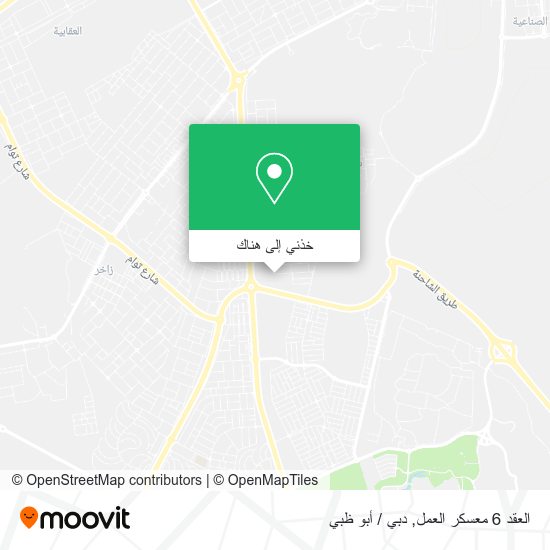 خريطة العقد 6 معسكر العمل