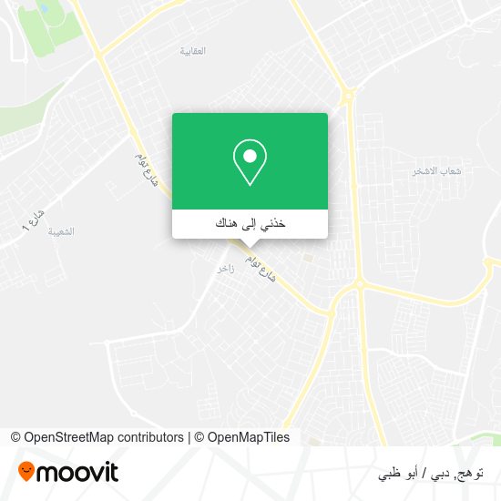 خريطة توهج