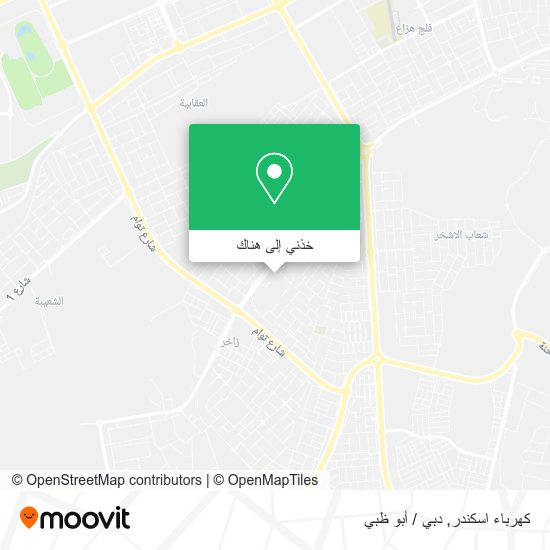 خريطة كهرباء اسكندر