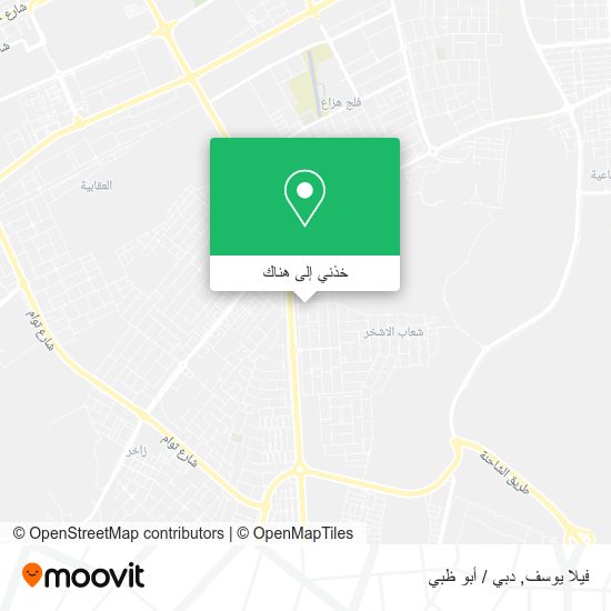 خريطة فيلا يوسف