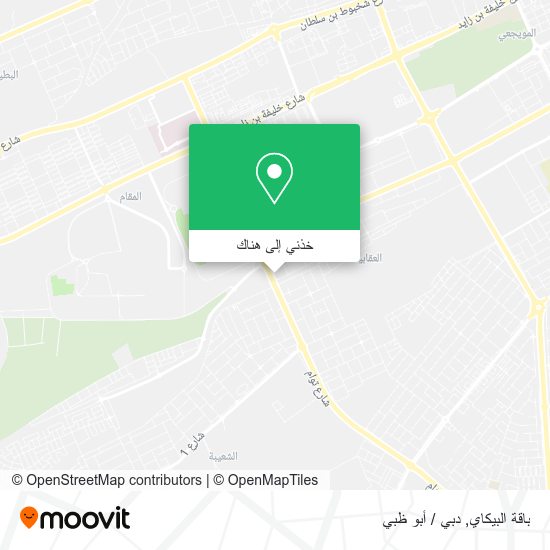 خريطة باقة البيكاي