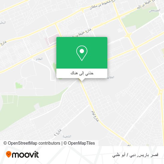 خريطة قصر باريس