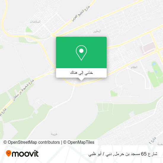 خريطة شارع 65 مسجد بن حرمل