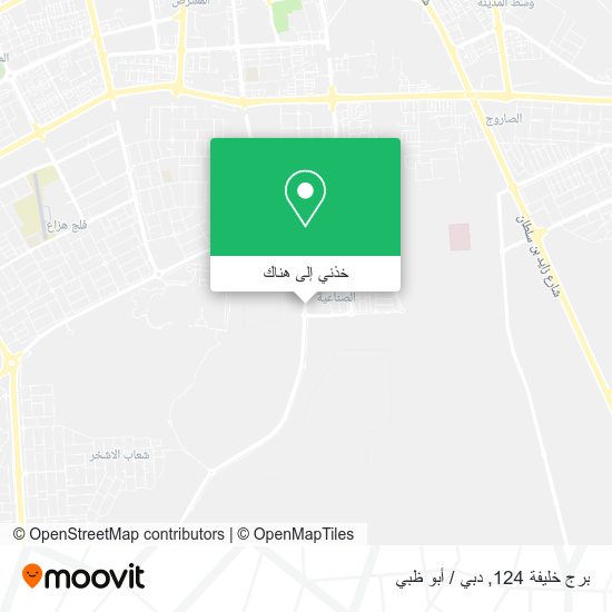 خريطة برج خليفة 124