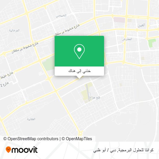 خريطة كوانتا للحلول البرمجية