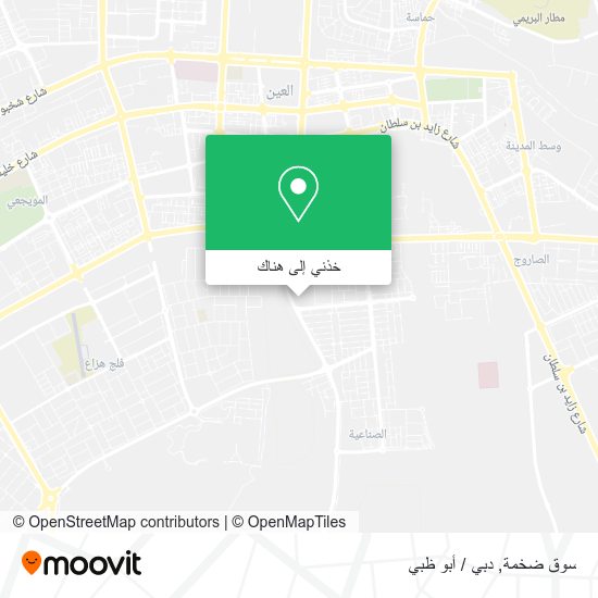خريطة سوق ضخمة