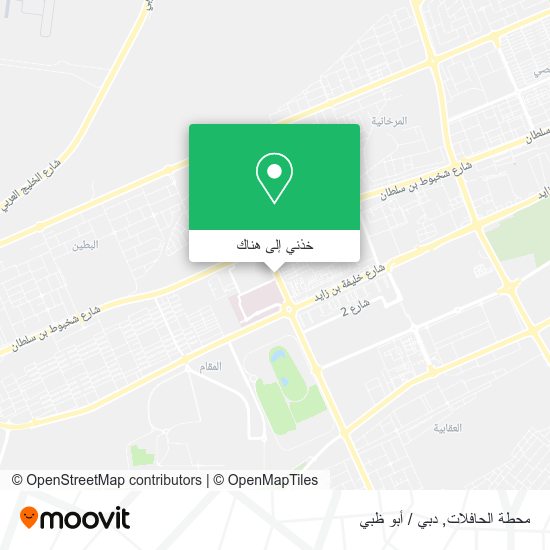 خريطة محطة الحافلات
