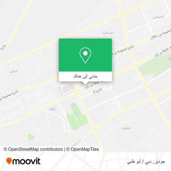خريطة جوديز