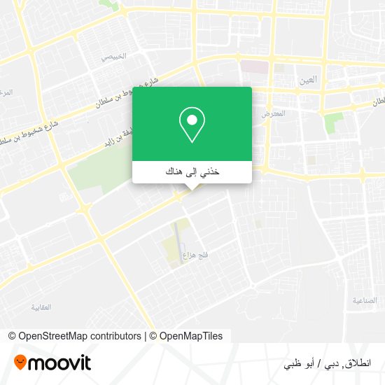 خريطة انطلاق
