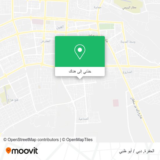 خريطة الحفرة